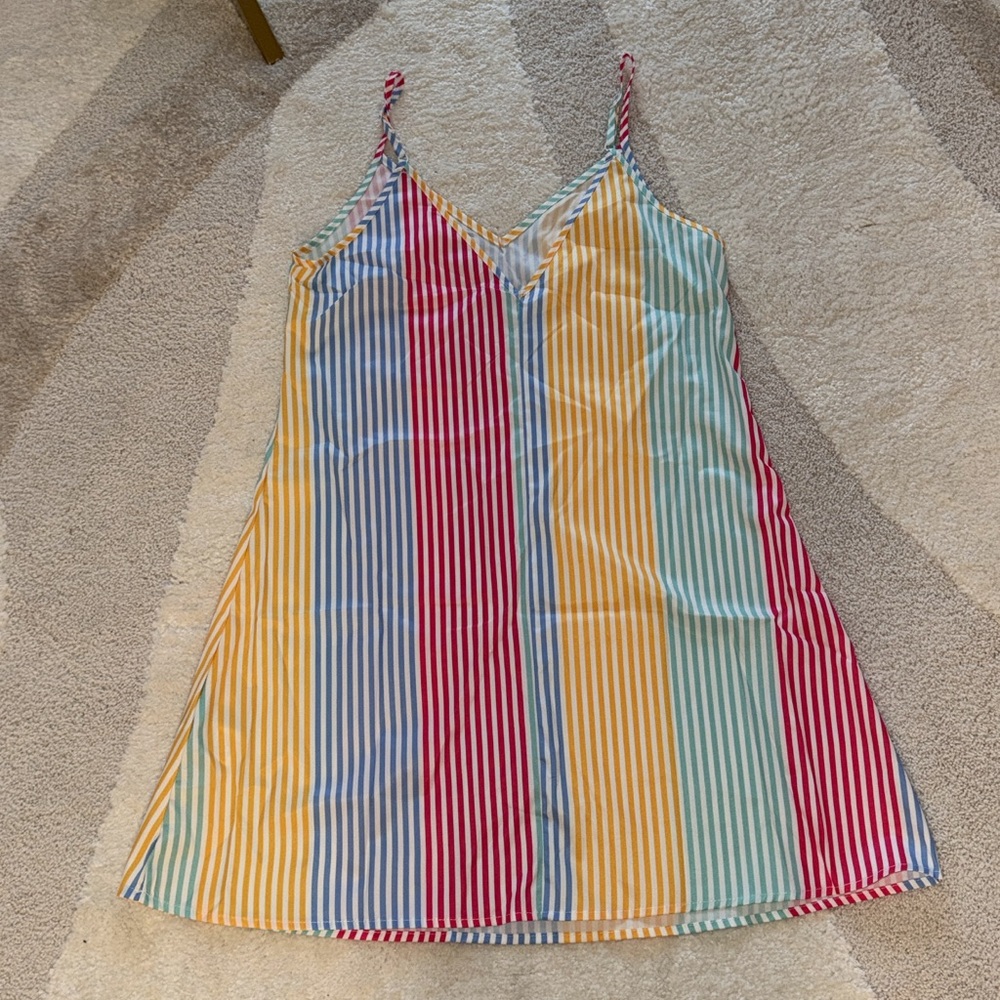 Multicolor Midi Dress